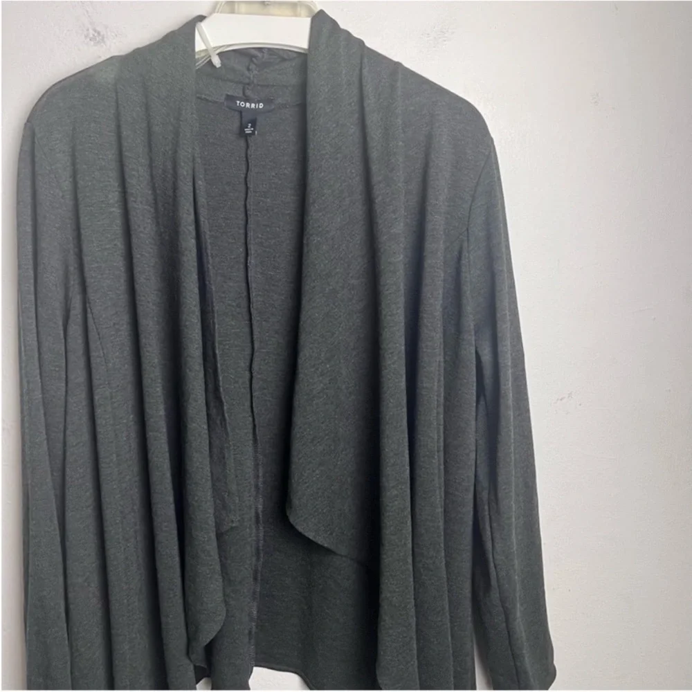 TORRID Open Cardigan